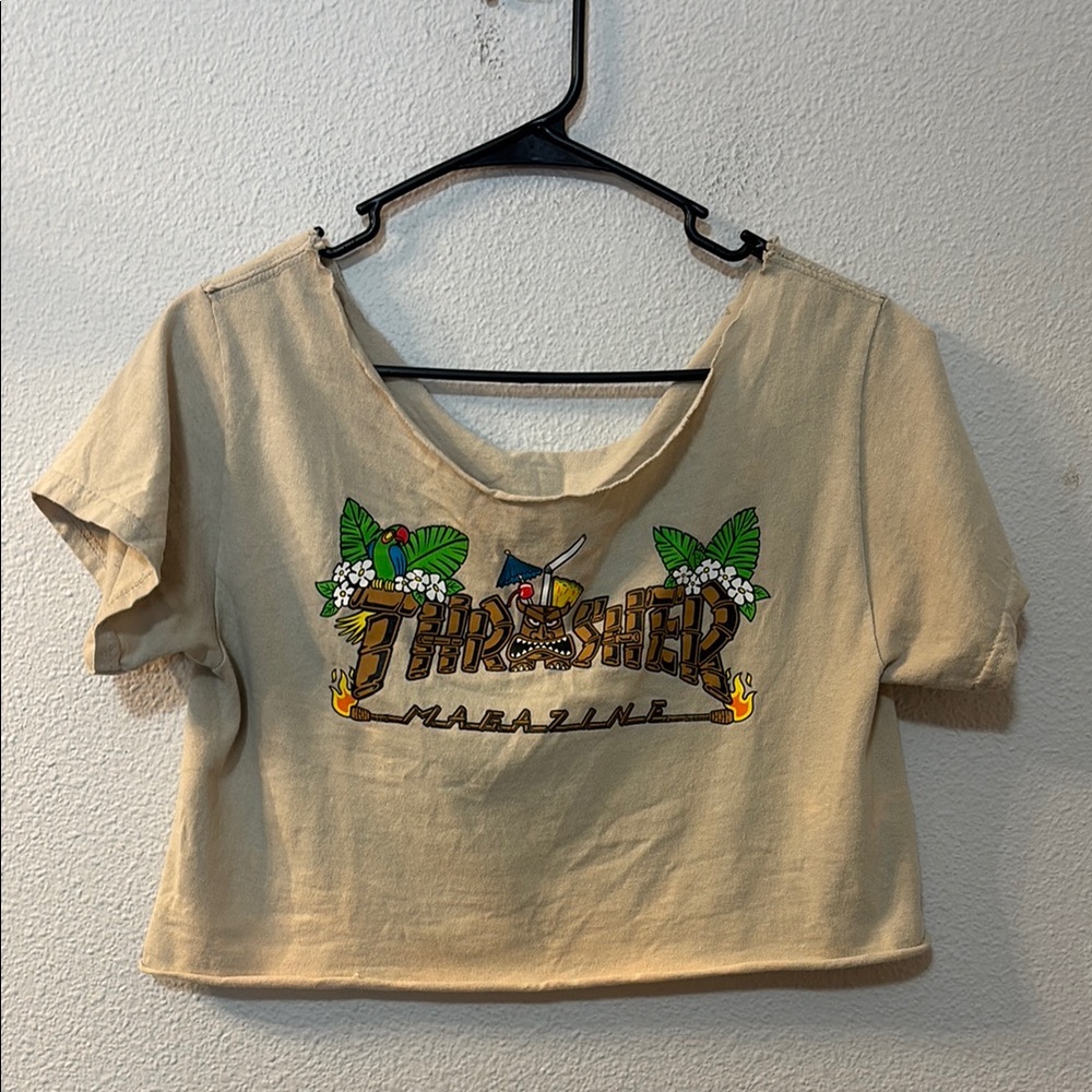 Thrasher Tan Graphic Tee